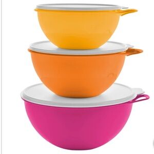 Brand NEW Tupperware thatsa bowl 6 piece set!
